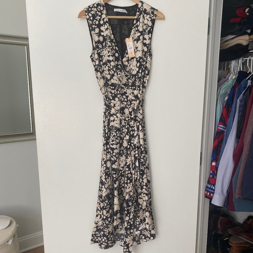 Rebecca Minkoff Assia High Low Midi Dress